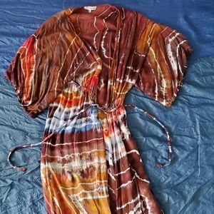 tie dye robe
